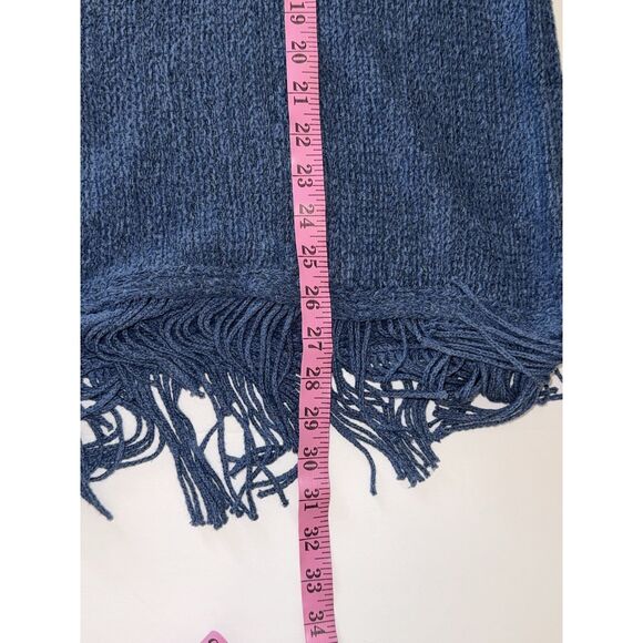 J. Jill Blue Fringe Hem Top - Picture 13 of 16